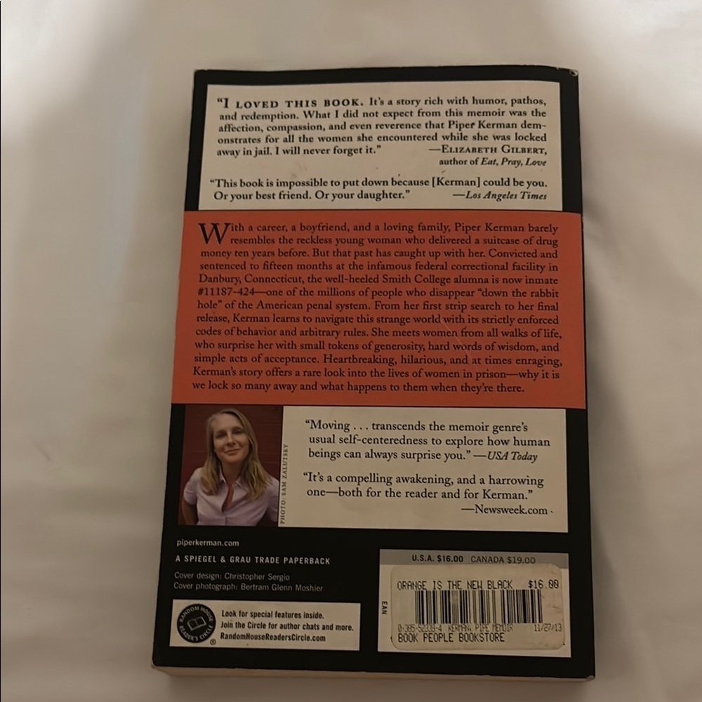 Orange is the New Black Book - Picture 2 of 3